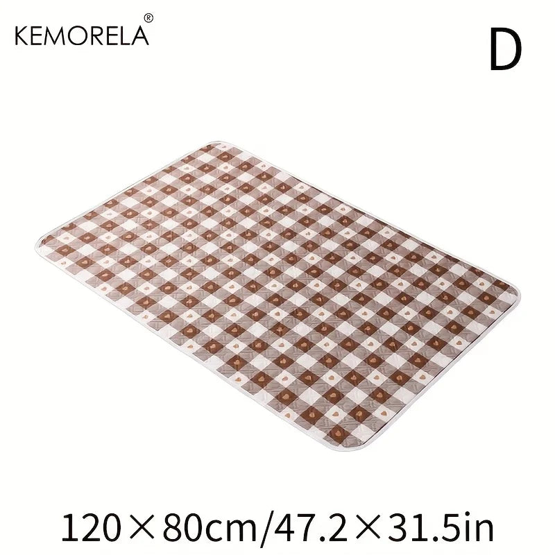 Alfombrilla Absorbente Antideslizante para Jaula - Ropa de Cama Lavable para Cobayas, Hámsters y Conejos