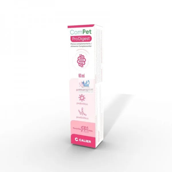Compet Prodigest 30 ml - Complemento para la Salud Intestinal de Perros y Gatos (Calier)