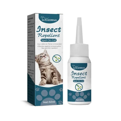 Dutrieux Loción Antipulgas y Garrapatas 🛡️ – Para Perros y Gatos (50 ml)