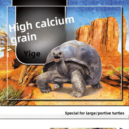 Yige Fórmula de Calcio 🦴 – Para Tortugas Terrestres (Sulcata, Estrella de Birmania, Pata Roja, Leopardo)
