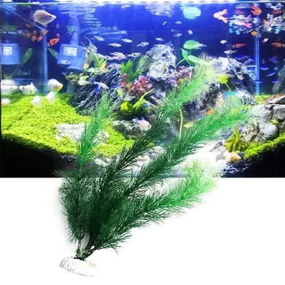 Plantas Artificiales 🌿 – Hierba Acuática Decorativa para Peceras