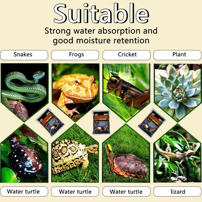 Sustrato de Perlita, Vermiculita y Fibra de Coco para Incubación de Huevos de Tortuga y Cría de Reptiles