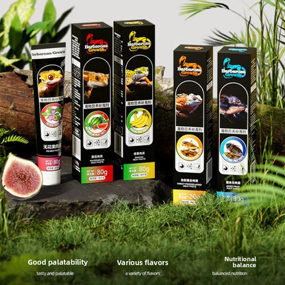 Barbarous Growth 🦗 – Alimento en Gel con Higo Real e Insectos para Reptiles