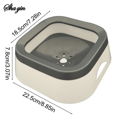 Bebedero Flotante Antiderrame 🚗 – Cuenco de Agua para Coche, Perros y Gatos