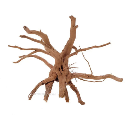 Madera Flotante Decorativa S/M/L para Acuario y Terrario - Tronco Natural para Reptiles y Arañas