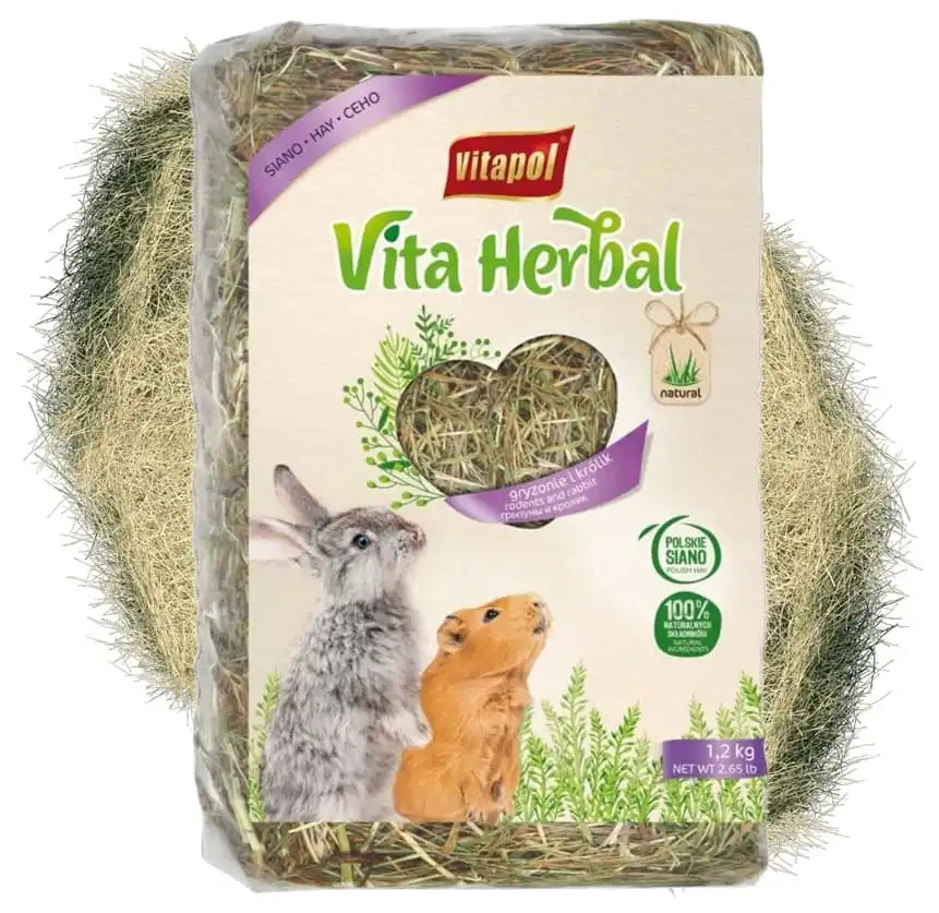 Heno Vitapol para Roedores y Conejos - 1.2 kg
