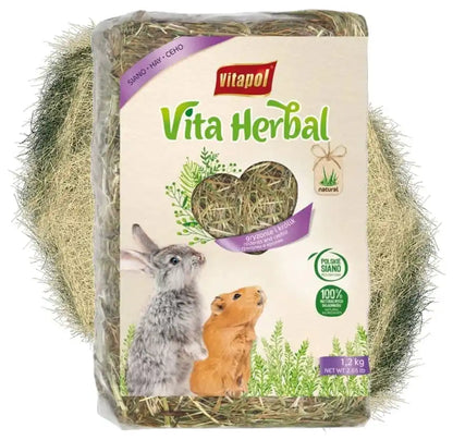 Heno Vitapol 🌾 – Para Roedores y Conejos (1,2 kg)