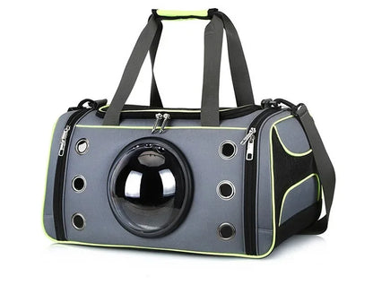 Bolso Bandolera Transportín 🎒 – Gran Capacidad y Transpirable para Perros y Gatos
