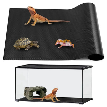 Alfombra de Terrario para Reptiles - Sustrato Decorativo para Gecko Leopardo, Lagartos, Serpientes y Tortugas