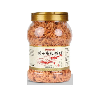 Camarón y Kril Liofilizado 🦐 – Para Peces Carnívoros Tropicales y Tortugas