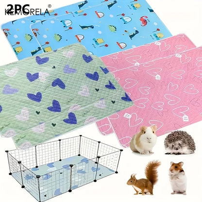 Alfombrilla Reutilizable 🐹 – Base Lavable y Resistente para Jaulas de Hámsters y Conejos