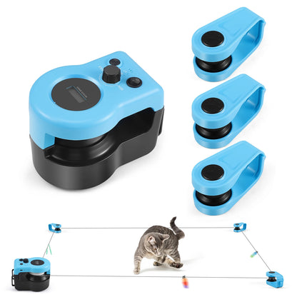 Rueda de Ejercicio Interactiva 🐾 – Simula la Caza, Velocidad Ajustable para Gatos