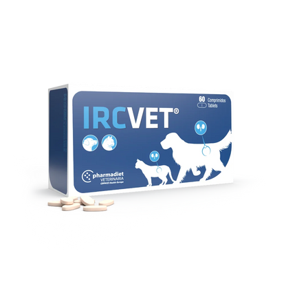 Ircvet 60 Comprimidos 💧 – Suplemento Renal para Perros y Gatos (Pharmadiet)