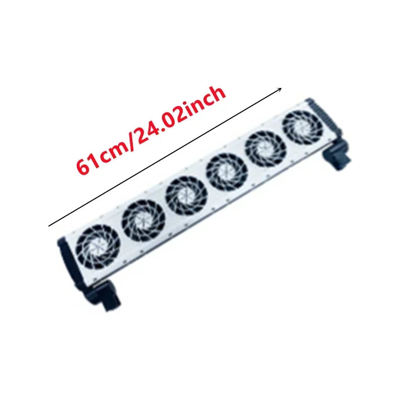 Ventilador Enfriador para Acuario (1 a 6 Cabezales) - Velocidad Ajustable, Bajo Ruido