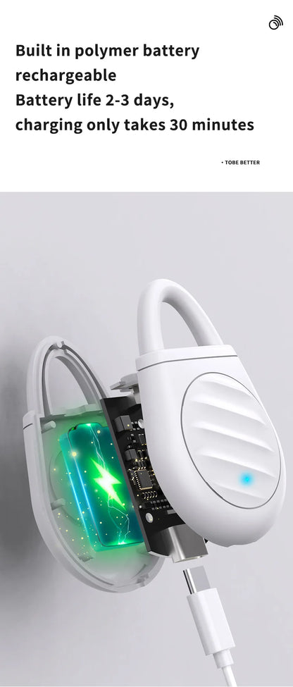 Repelente Ultrasónico Recargable 🔋 – Contra Pulgas y Garrapatas para Perros y Gatos