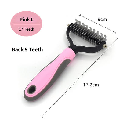 Cepillo Deslanador Profesional ✂️ – Corta Nudos para Perros y Gatos
