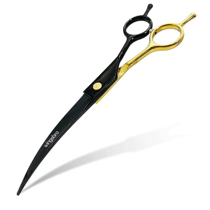 Tijeras Curvas Profesionales de Peluquería ✂️ – 7 Pulgadas para Perros