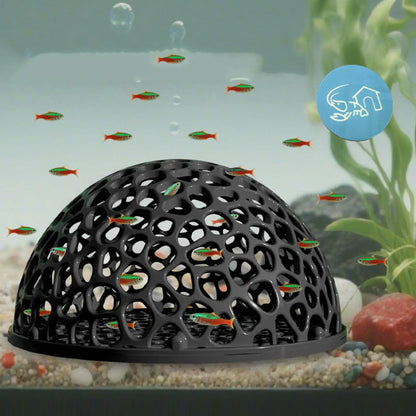 Cueva Escondite 🐠 – Refugio Decorativo para Peces y Camarones