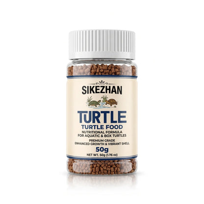 Sikezhan Pellets Probióticos 🐢 – Para Tortugas Acuáticas y de Caja (50 g)
