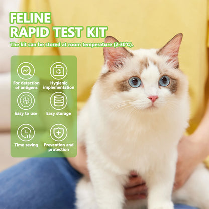 Test Combinado FIV+FeLV 🔬 – Kit de Detección de Inmunodeficiencia y Leucemia Felina