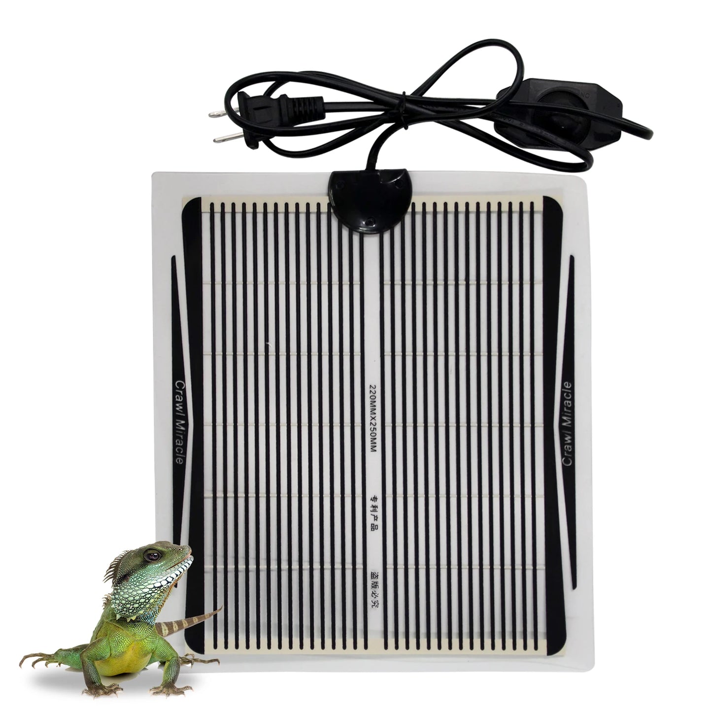 Manta Térmica para Reptiles con Controlador de Temperatura Ajustable - Lagartos, Tortugas y Acuarios