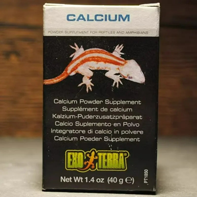 HAGEN - Polvo de Calcio para Reptiles con y sin Vitamina D3