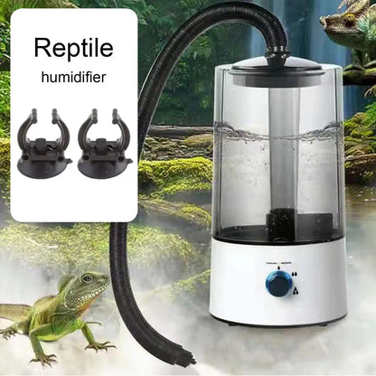 Humidificador Nebulizador de Terrario 4L para Reptiles - Apagado Automático, Manguera de Extensión para Tortugas