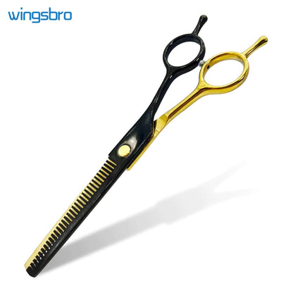 Tijeras Curvas Profesionales de Peluquería ✂️ – 7 Pulgadas para Perros