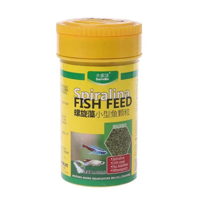 Gránulo de Espirulina 🌿 – Realce de Color para Peces Tropicales (100 ml)