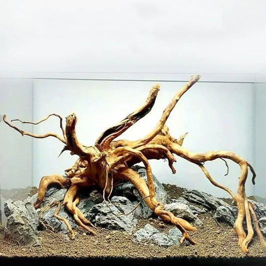 Madera Flotante Natural para Acuario - Decoración de Raíz para Peceras