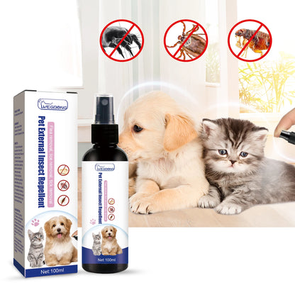 Yegbong Spray Antiparasitario Concentrado 🛡️ – Para Perros y Gatos