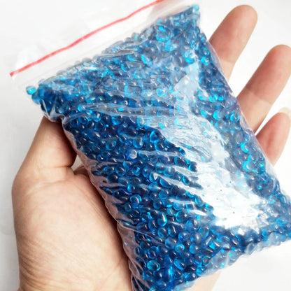 Grava Decorativa de Vidrio 💎 – Piedras para Peceras y Plantas (500 g)