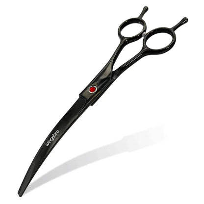 Tijeras Curvas Profesionales de Peluquería ✂️ – 7 Pulgadas para Perros