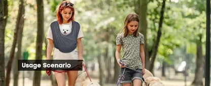 Mochila Portabebés 🐾 – Vista Frontal Manos Libres para Perros Pequeños