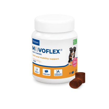 Virbac Movoflex Soft Chews 🦴 – Movilidad Articular para Perros (Talla S)
