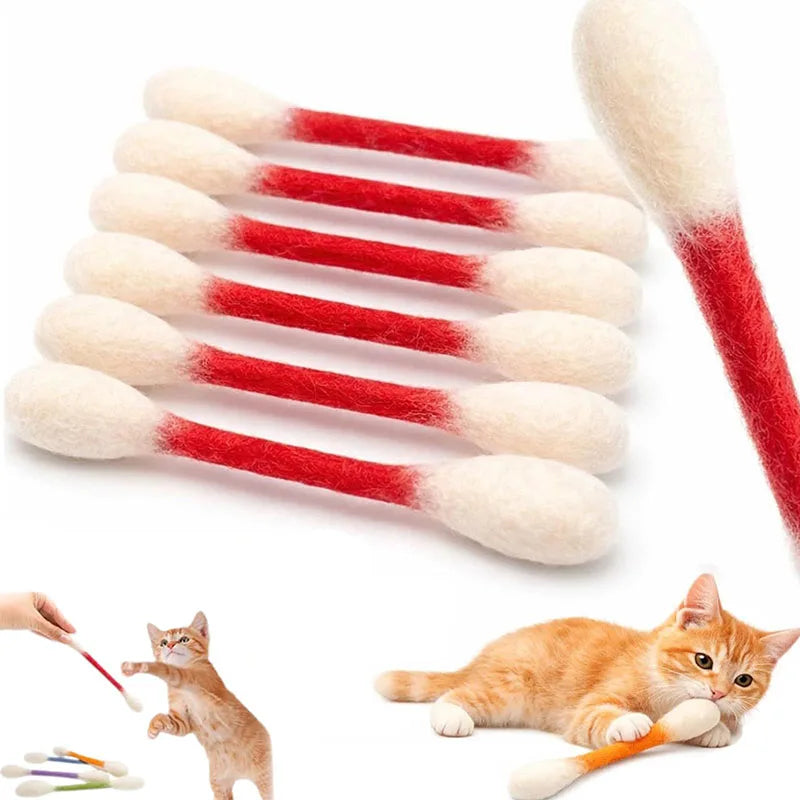 Palitos de Catnip para Gatos - Juguete Masticable Antiaburrimiento, Pack de 6