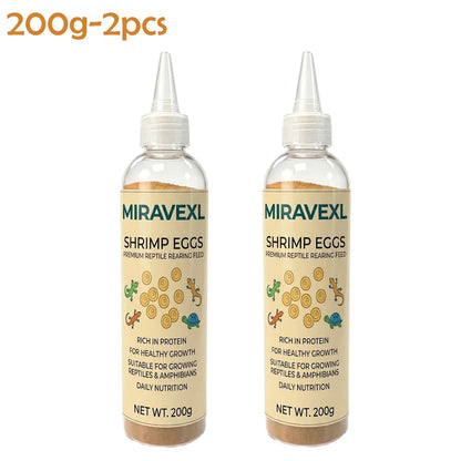 MIRAVEXL 🦐 – Dieta a Base de Camarón sin Cáscara Rica en Proteína para Reptiles y Alevines