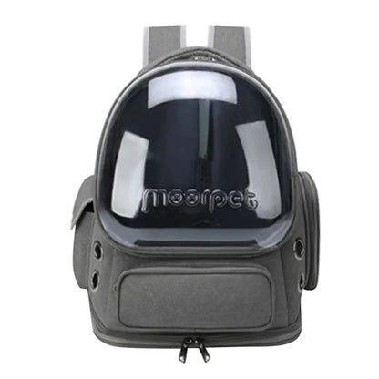 Mochila Transportín Transparente 🔭 – Ventana Panorámica para Gatos y Perros Pequeños