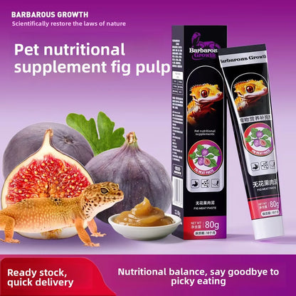 Barbarous Growth 🦗 – Alimento en Gel con Higo Real e Insectos para Reptiles