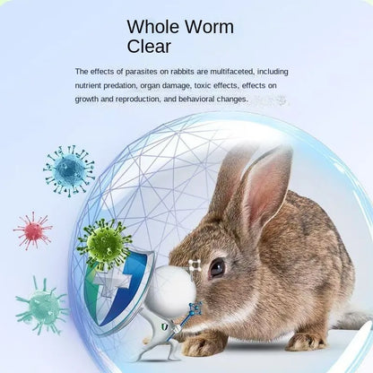 Antiapetito 🐰 – Desparasitante Especial contra Diarrea Interna y Externa para Conejos (100 g)