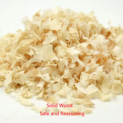 Virutas de Madera 🪵 – Lecho Natural para Hámsters, Ratas y Ratones (100 g)