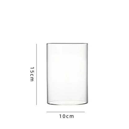 Pecera de Cristal Ultra Transparente 🐠 – Acuario de Sobremesa Minimalista para Betta