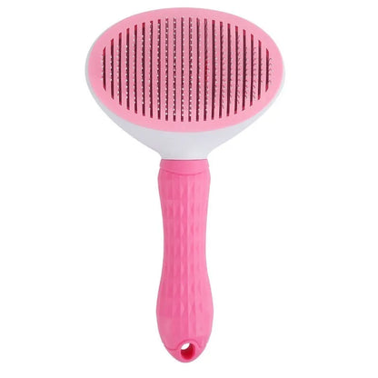 Cepillo Autolimpiable ✨ – Peine Antinudos para Perros y Gatos