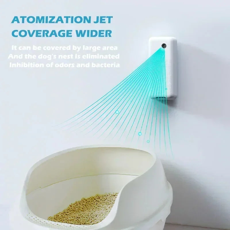 PETKIT MAX K3 Purificador de Aire con Spray para Arenero Inteligente - Elimina Olores