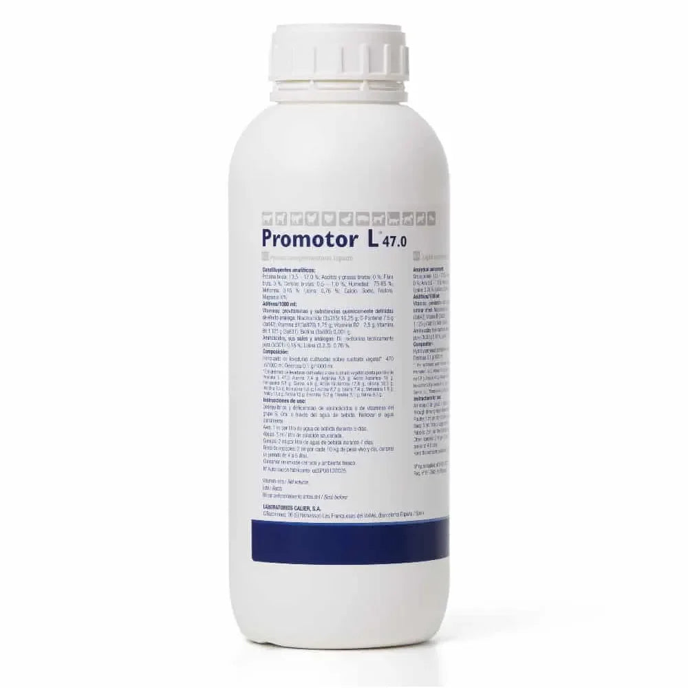 Promotor L-47 1L - Suplemento Nutricional de Alta Calidad para Aves de Corral y Ganado (Calier)