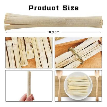 Palitos de Bambú Dulce Natural 🎋 – Snack Dental para Conejos, Cobayas y Hámsters (900 g)