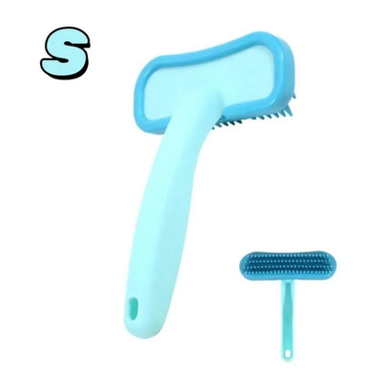 Peine de Silicona Portátil 🛁 – Herramienta de Aseo y Baño para Conejos y Cobayas