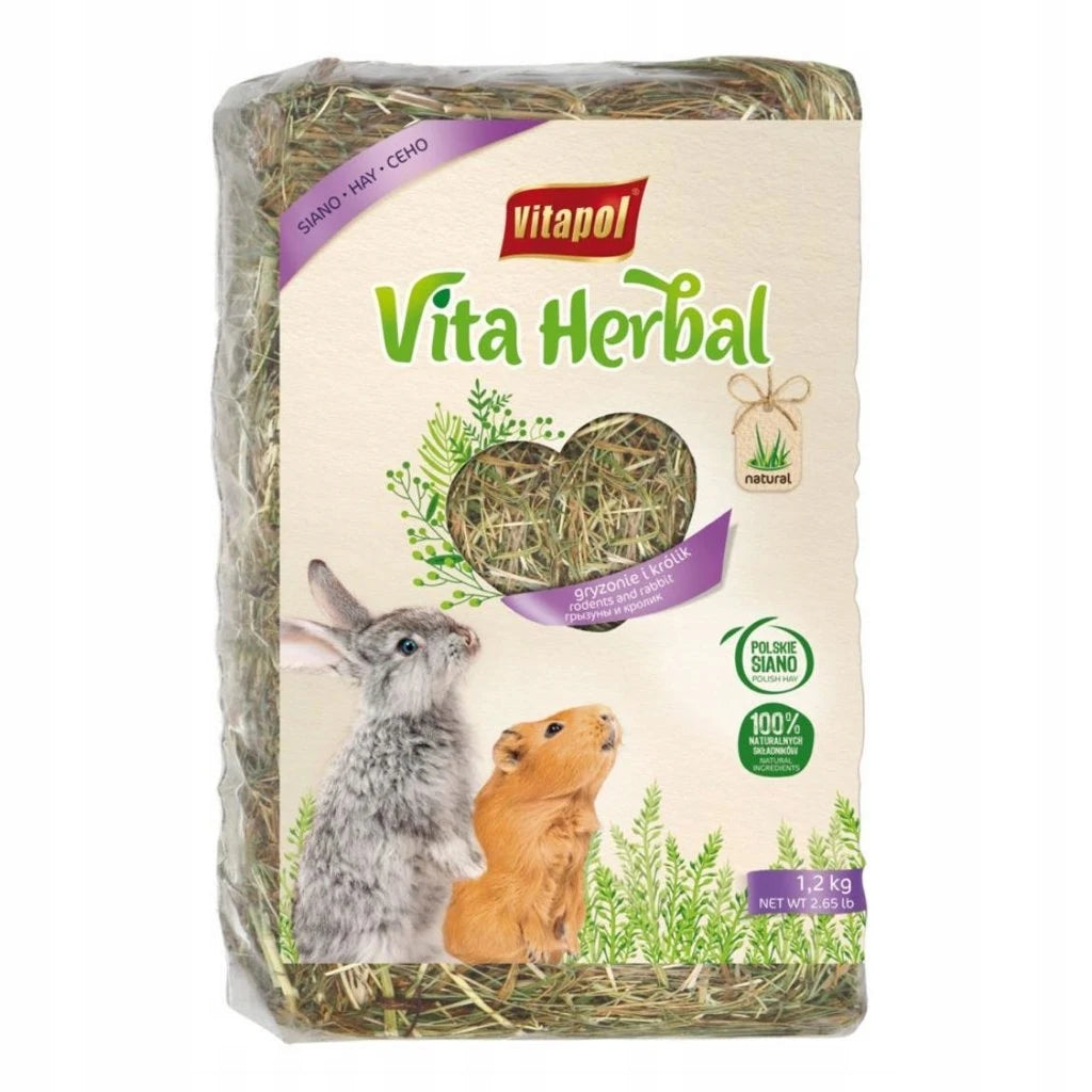 Heno Vitapol para Roedores y Conejos - 1.2 kg