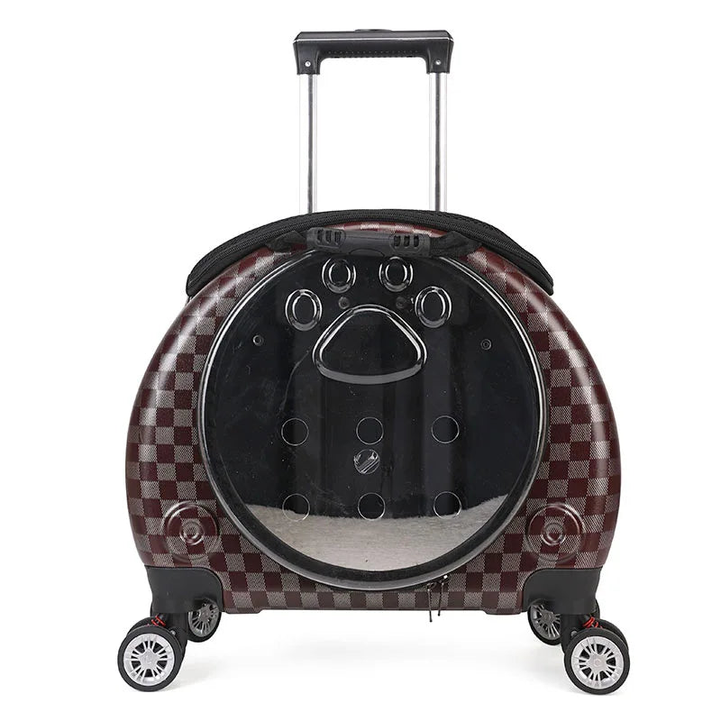 Mochila Transportín Transparente para Mascotas - Cápsula Espacial