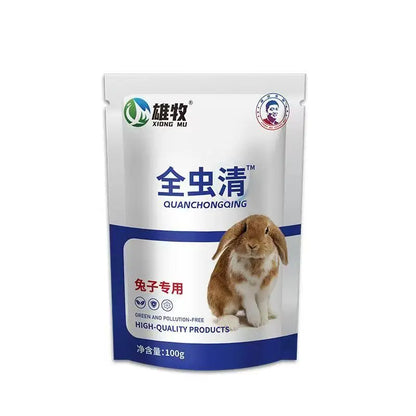 Antiapetito 🐰 – Desparasitante Especial contra Diarrea Interna y Externa para Conejos (100 g)